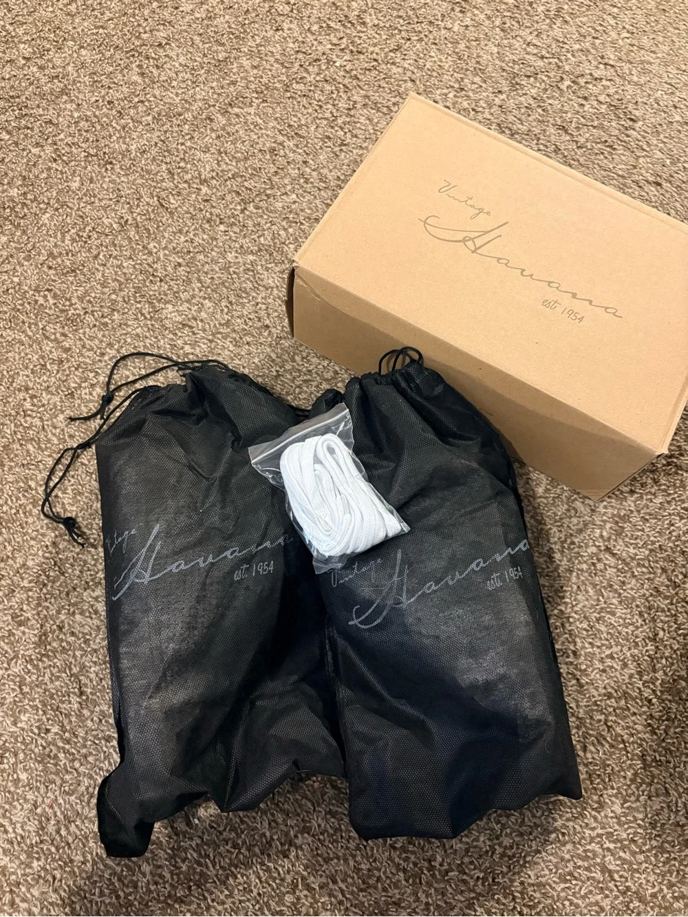 Vintage Havana White High-Top Sneakers with Gray Camo Toe and Black Star